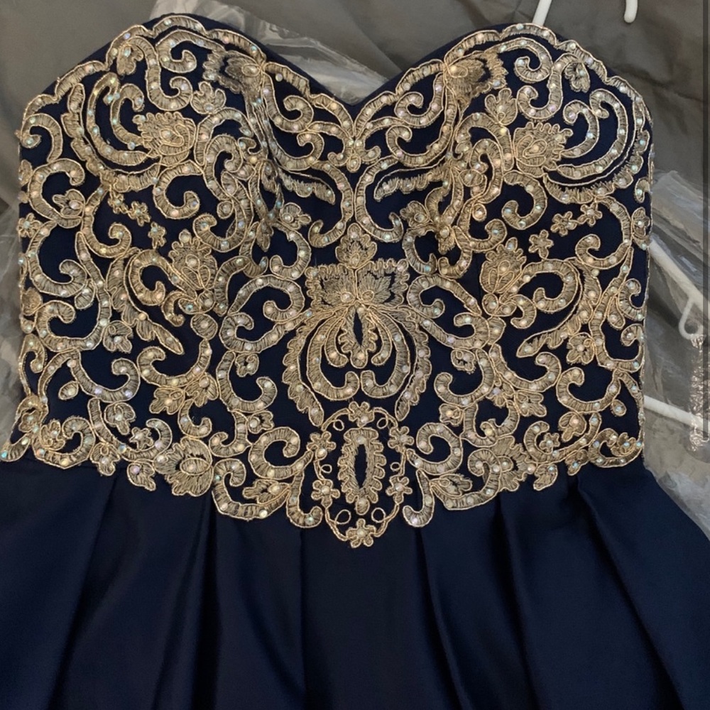 homecoming dress from David’s Bridal